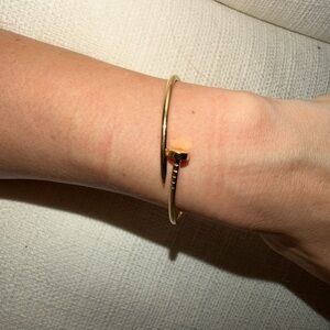 Cartier Juste un Clou Nail Bracelet - Thin 18k Yellow Gold